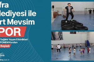 Bafra'da Sağlıklı Yaşam ve Akademi Hazırlık Kursları Sürüyor